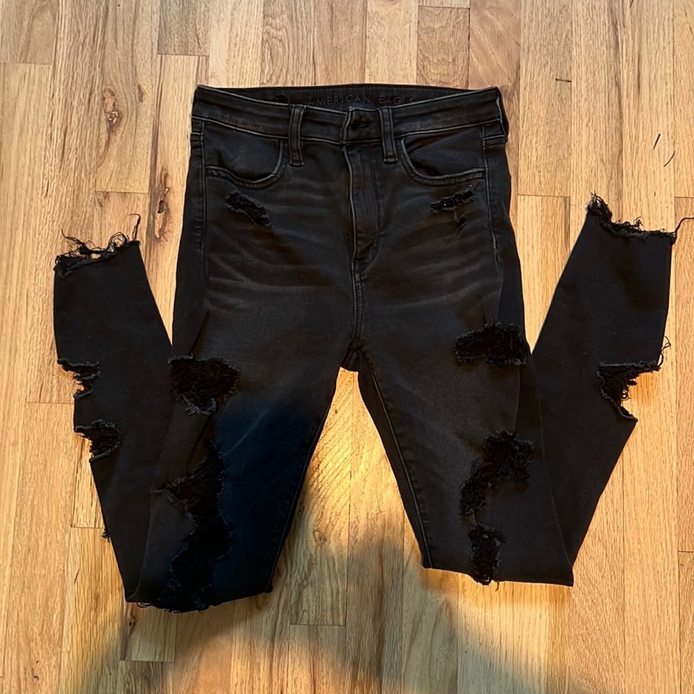 American eagle next level stretch hi-rise jegging